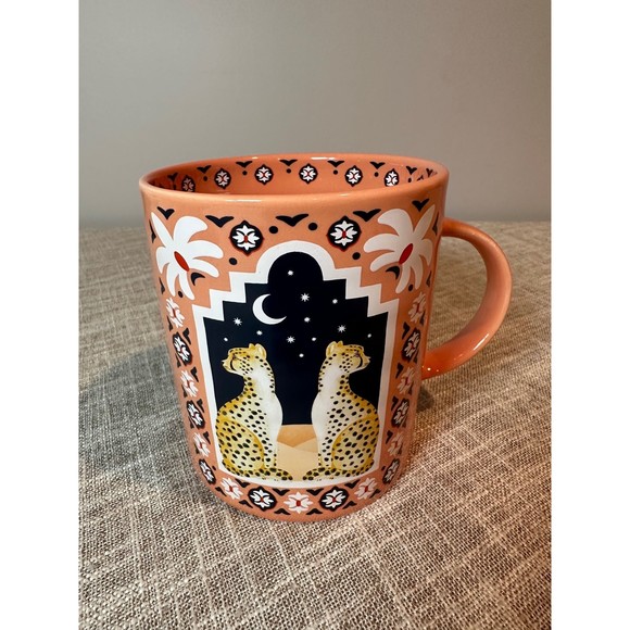 Other - Cheetah mug twin cheetah coffee cup new night sky